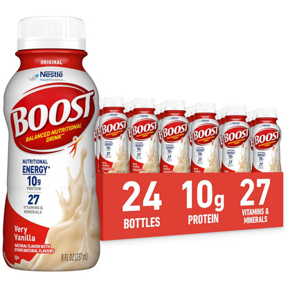BOOST Original Nutritional Drink — 8 fl oz (237mL) × 24 Bottles