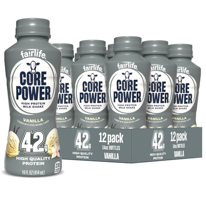 Core Power Elite Protein Shake — 14 fl oz (414mL) × 12 Bottles
