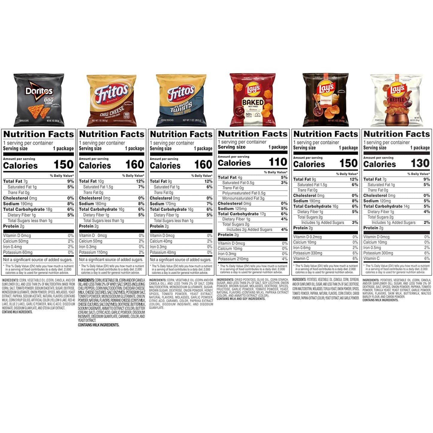 Frito-Lay Variety Pack — 40 Bags