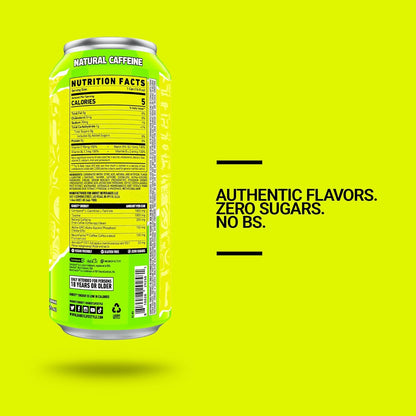 GHOST Citrus Energy Drink — 16 fl oz (473mL) × 12 Cans