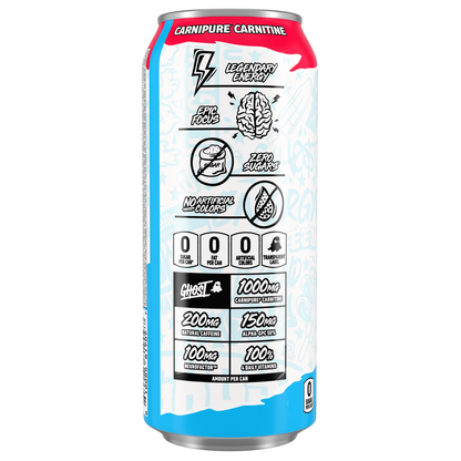 GHOST 'Merica Pop Energy Drink — 16 fl oz (473mL) × 12 Cans