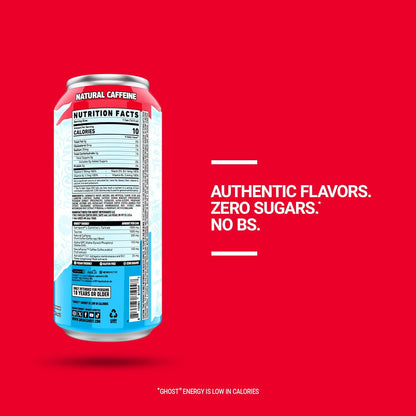 GHOST 'Merica Pop Energy Drink — 16 fl oz (473mL) × 12 Cans