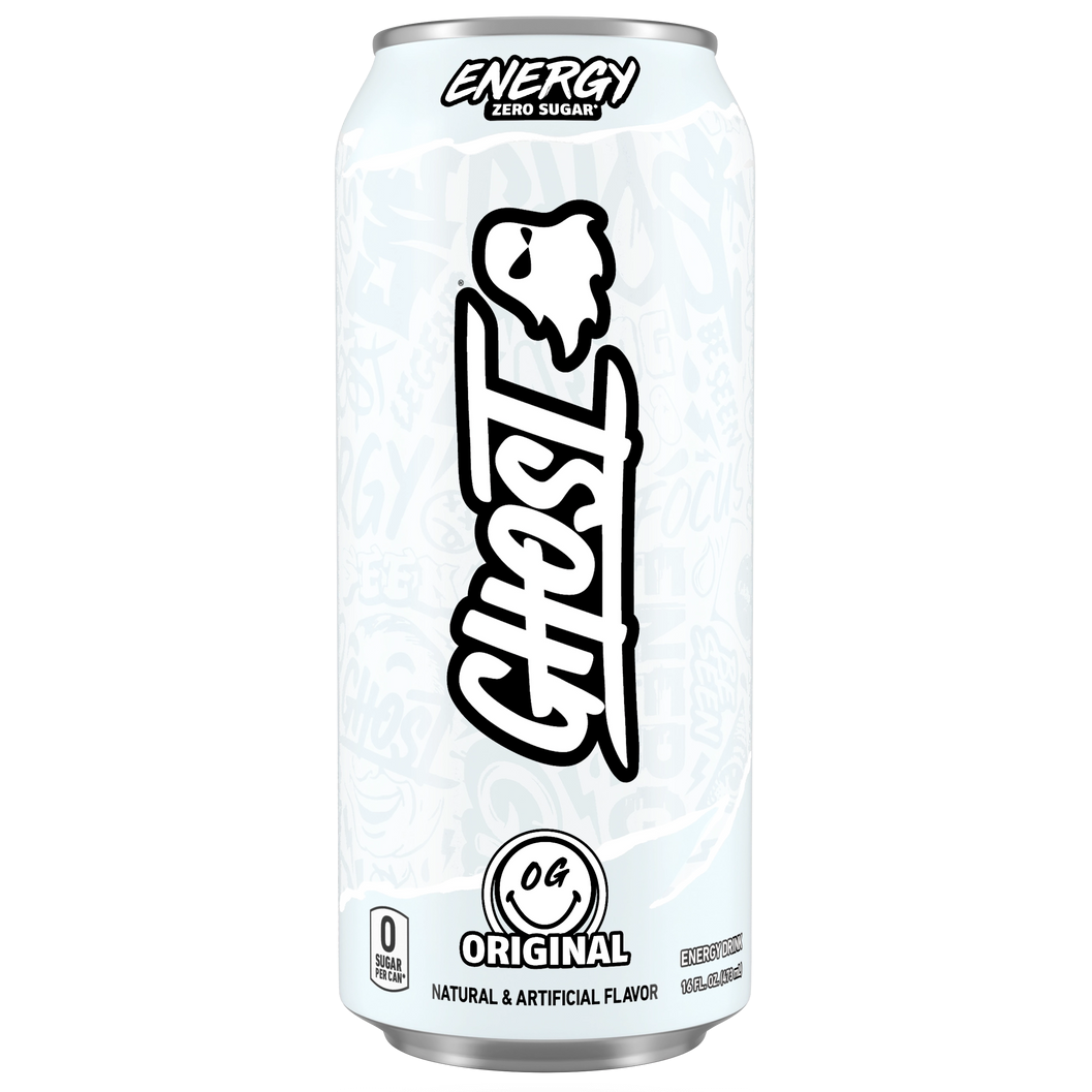 GHOST Original Energy Drink — 16 fl oz (473mL) × 12 Cans