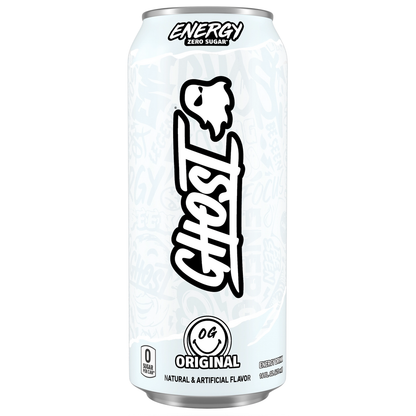 GHOST Original Energy Drink — 16 fl oz (473mL) × 12 Cans