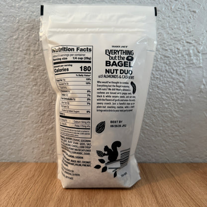 Trader Joe's 트레이더 조 에브리띵 벗 더 베이글 너트 듀오 — 캐슈 + 아몬드