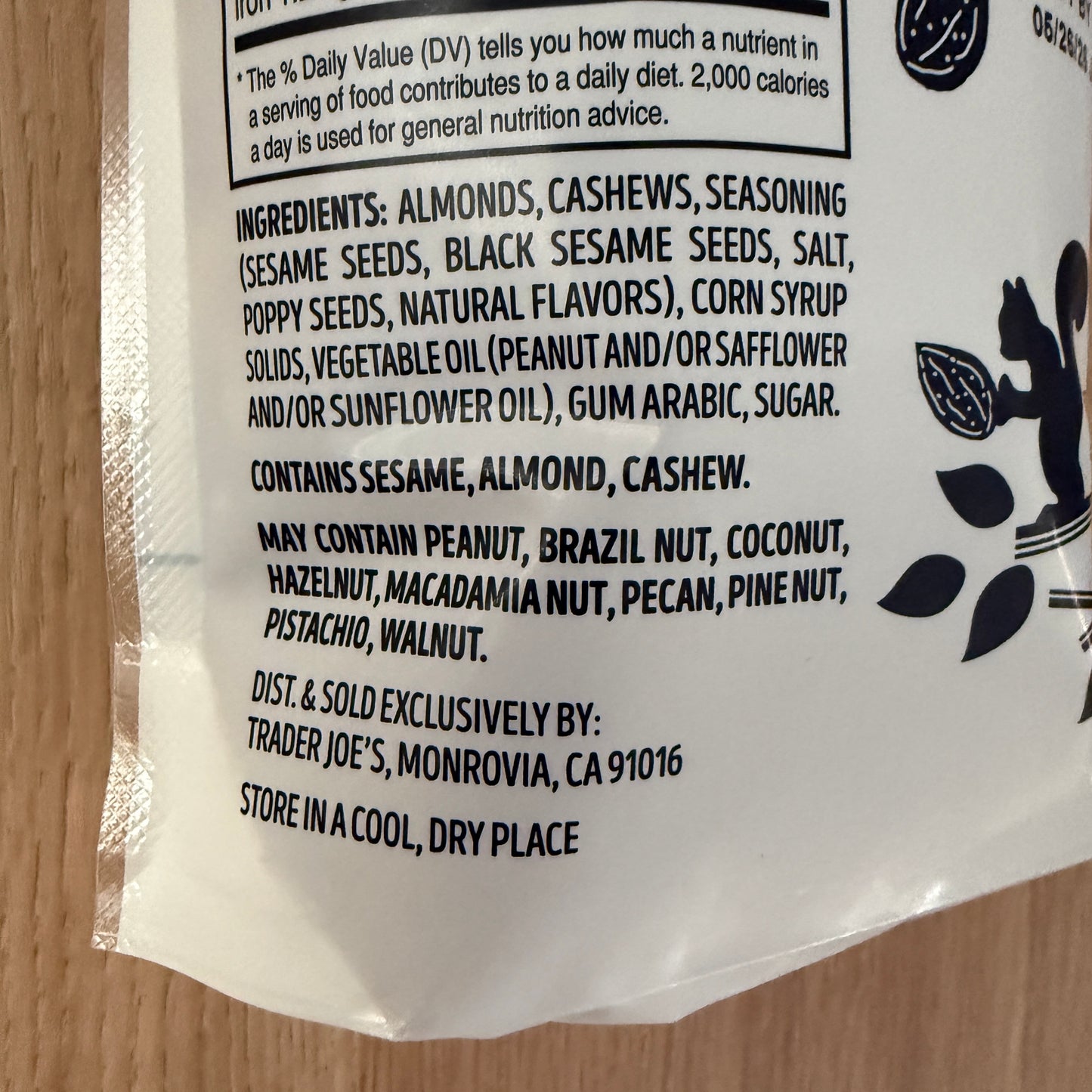 Trader Joe's 트레이더 조 에브리띵 벗 더 베이글 너트 듀오 — 캐슈 + 아몬드