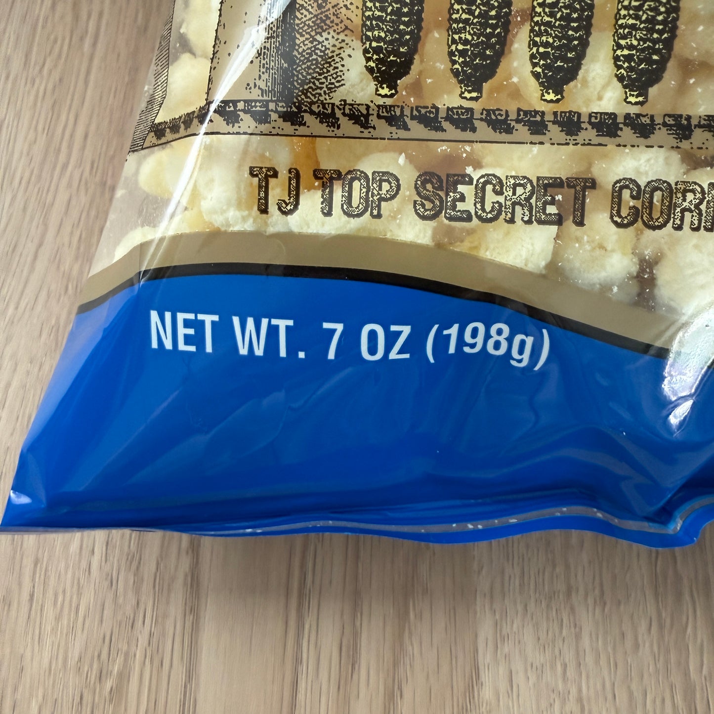 Trader Joe's 트레이더 조 화이트 체다 콘 퍼프 — 진짜 체다, 초경량