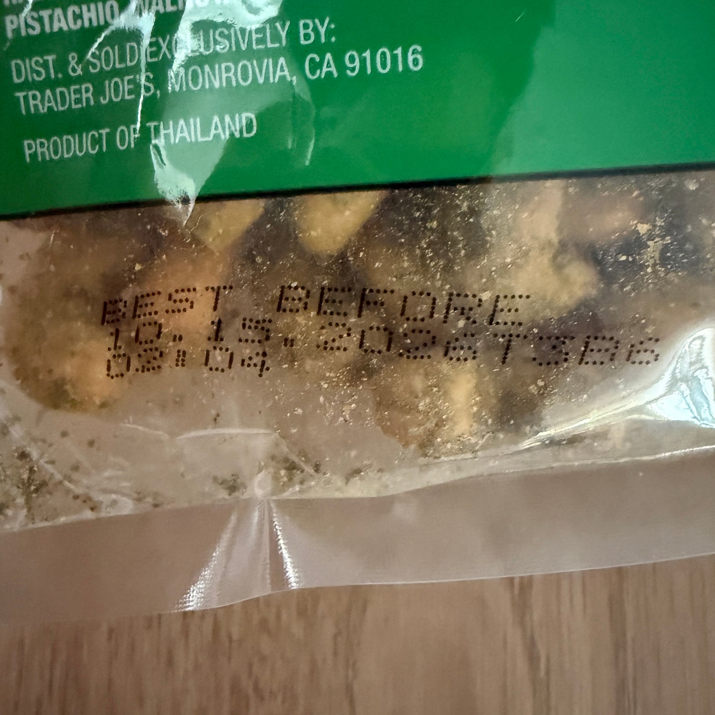 Trader Joe's 트레이더 조 타이 라임 & 칠리 캐슈 — 진짜 라임 & 레몬그라스
