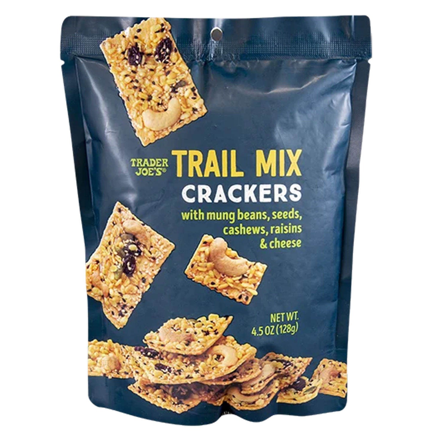 Trader Joe's 트레이더 조 트레일 믹스 크래커 — 감칠맛 시드 & 치즈 블렌드