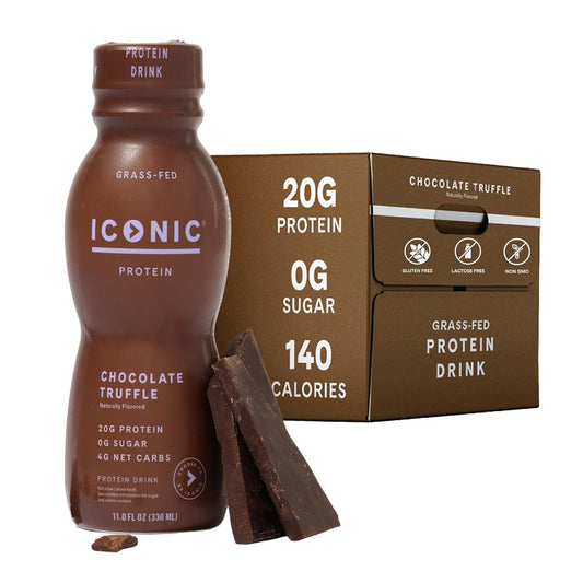 Iconic 아이코닉 프로틴 음료 — 340mL (11.5 fl oz) × 12병