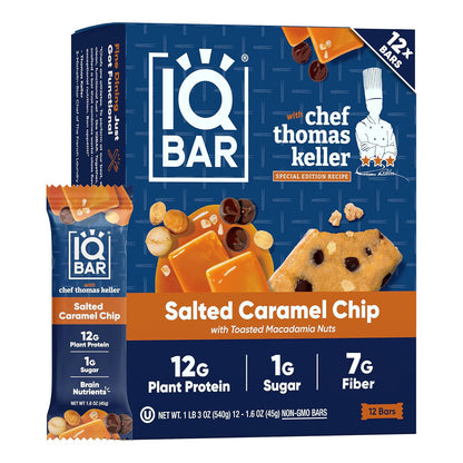 IQBar Protein & Brain Bar — 12 Bars