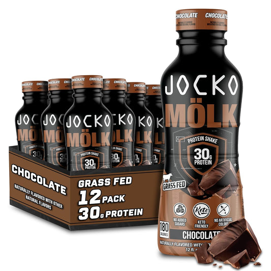 Jocko Mölk 프로틴 셰이크 — 355mL (12 fl oz) × 12병