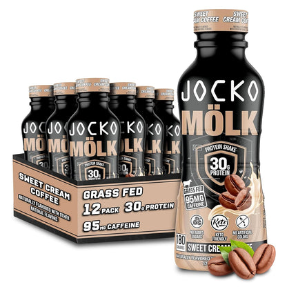 Jocko Mölk 프로틴 셰이크 — 355mL (12 fl oz) × 12병