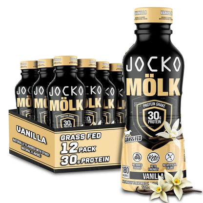 Jocko Mölk 프로틴 셰이크 — 355mL (12 fl oz) × 12병