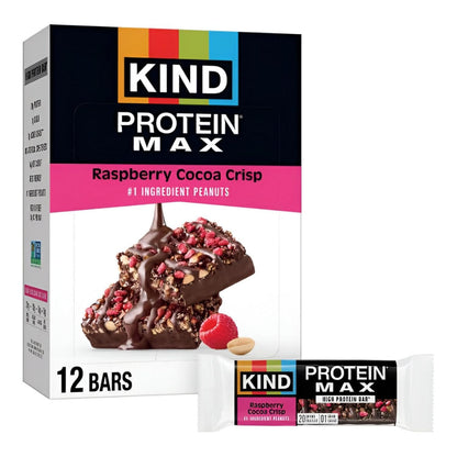 KIND Protein MAX Snack Bar — 2.12 oz (60g) × 12 Bars