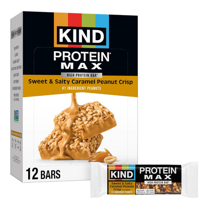 KIND Protein MAX Snack Bar — 2.12 oz (60g) × 12 Bars