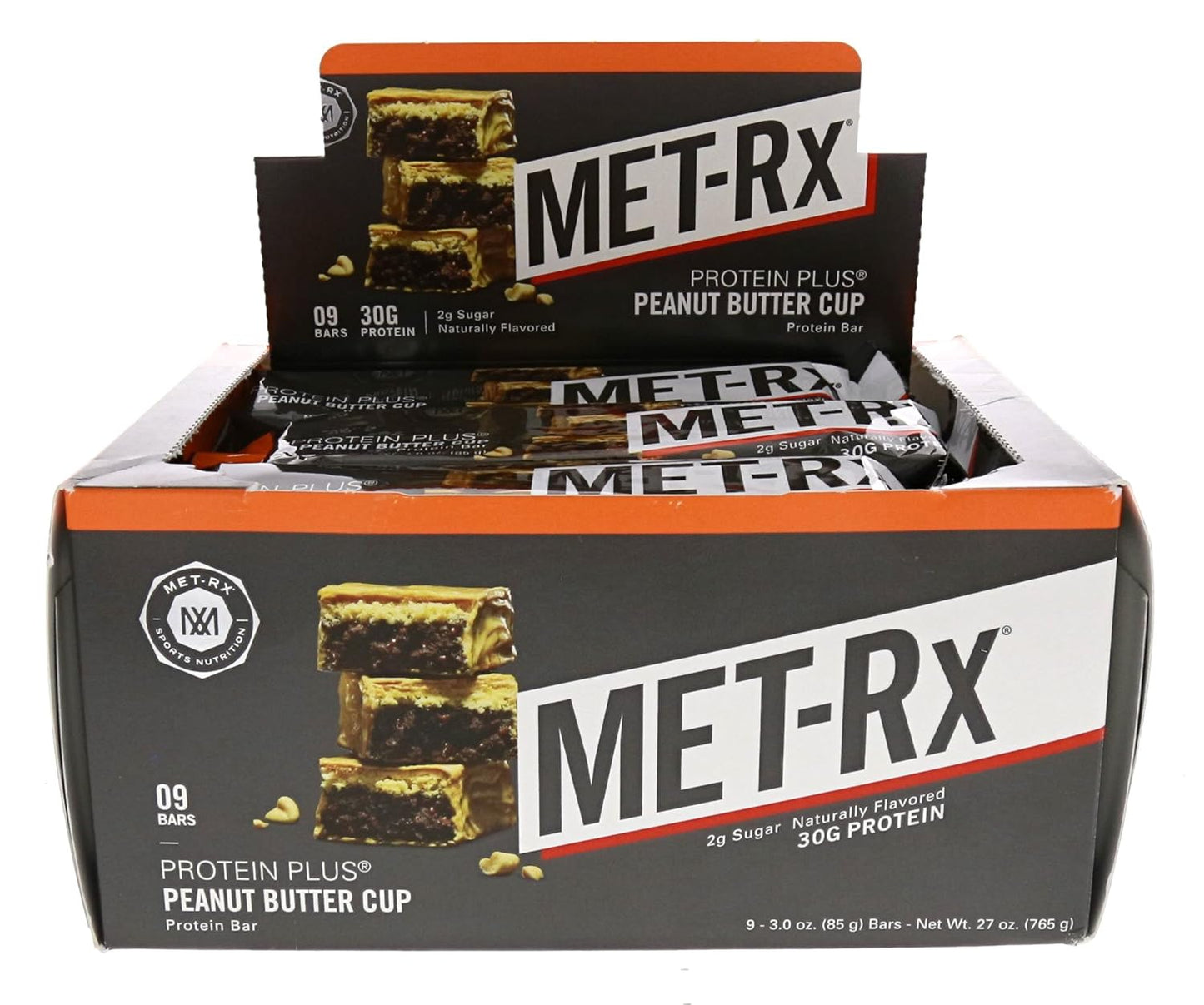 MET-Rx Protein Bar — 3.5 oz (100g) × 9 Bars