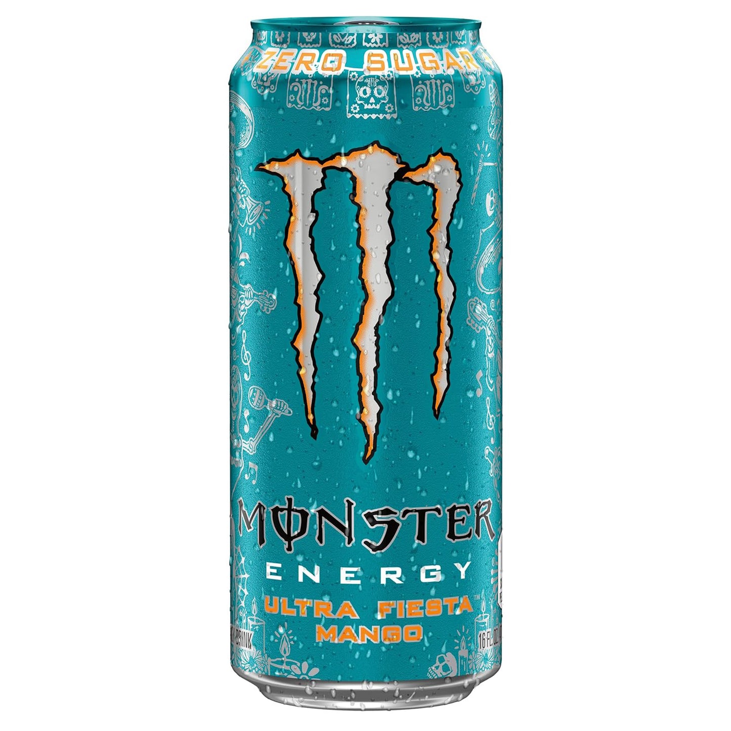 Monster Energy Ultra Fiesta Mango — 16 fl oz (473mL) × 15 Cans