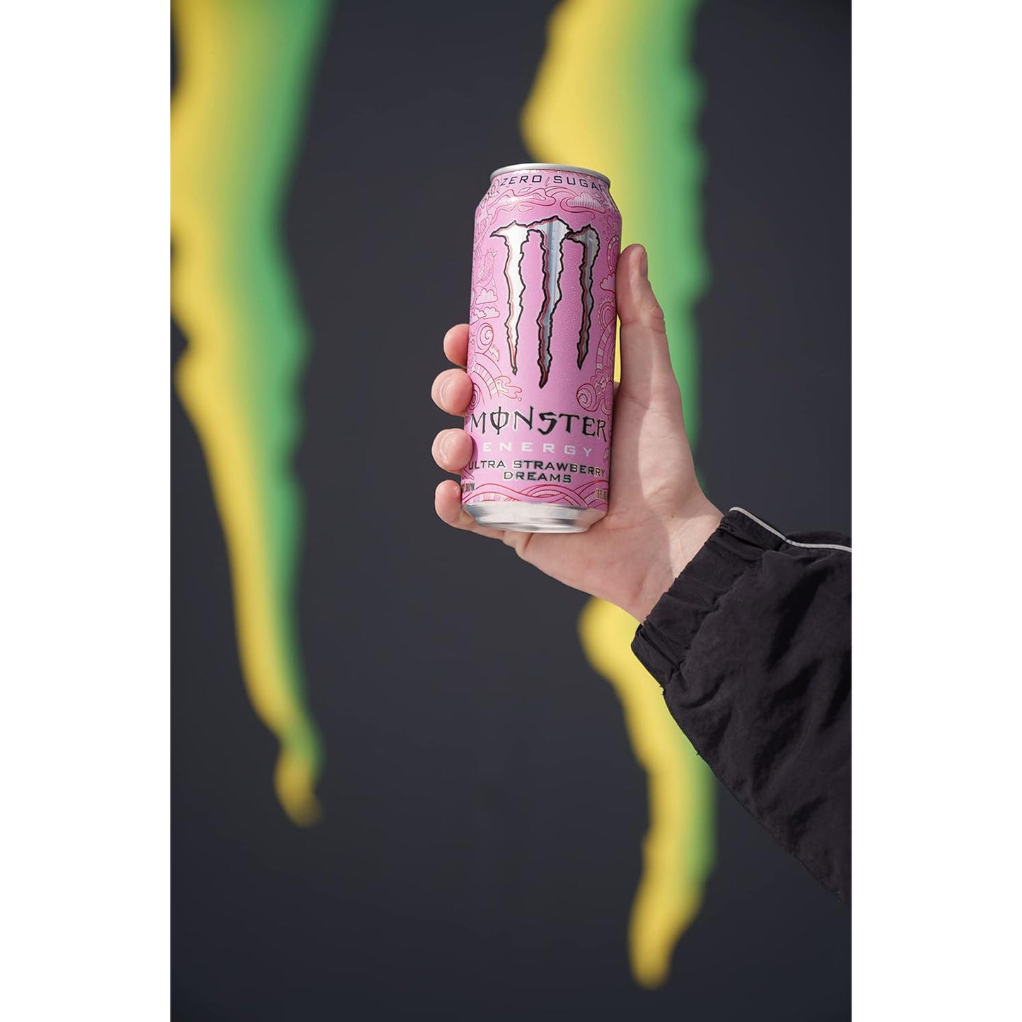 Monster Energy Ultra Strawberry Dreams — 16 fl oz (473mL) × 15 Cans