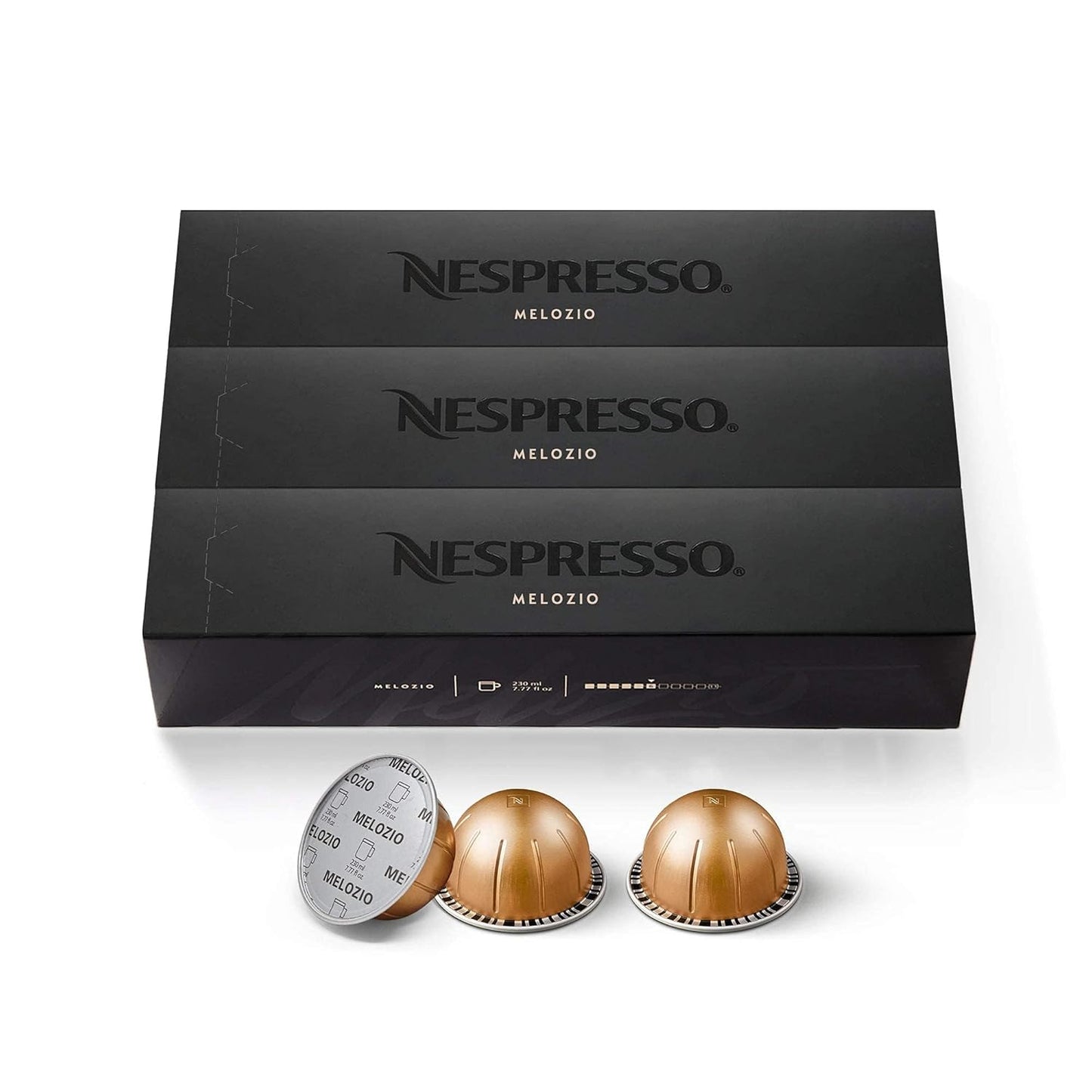 Nespresso Vertuo Capsules — Melozio (Medium Roast, Mug 7.8oz) × 30 Pods