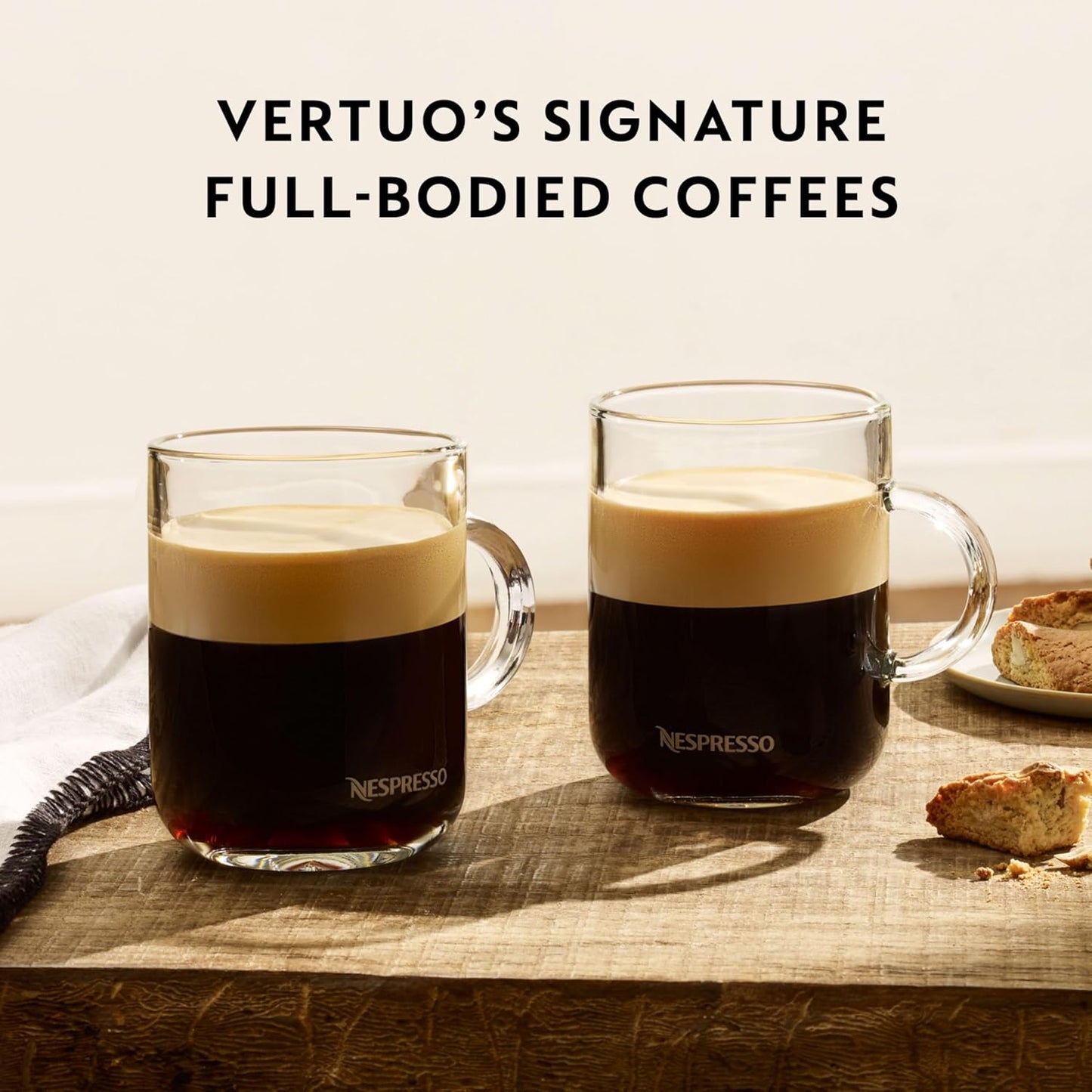 Nespresso Vertuo Capsules — Stormio (Dark Roast, Mug 7.8oz) × 30 Pods