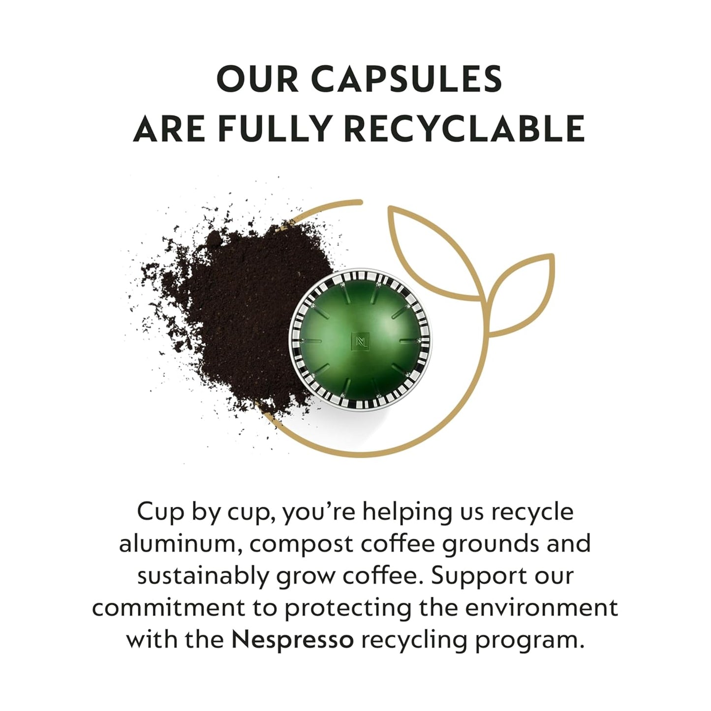 Nespresso Vertuo Capsules — Stormio (Dark Roast, Mug 7.8oz) × 30 Pods