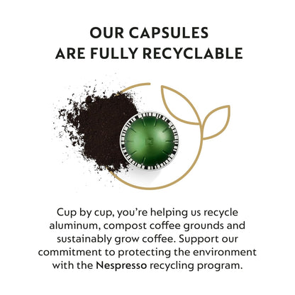 Nespresso Vertuo Capsules — Stormio (Dark Roast, Mug 7.8oz) × 30 Pods