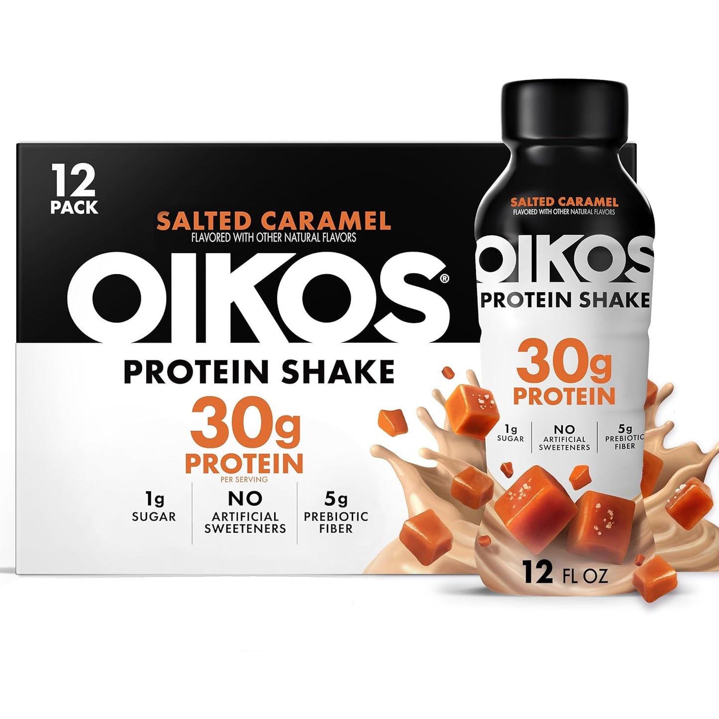 Oikos Protein Shake — 12 fl oz (355mL) × 12 Bottles