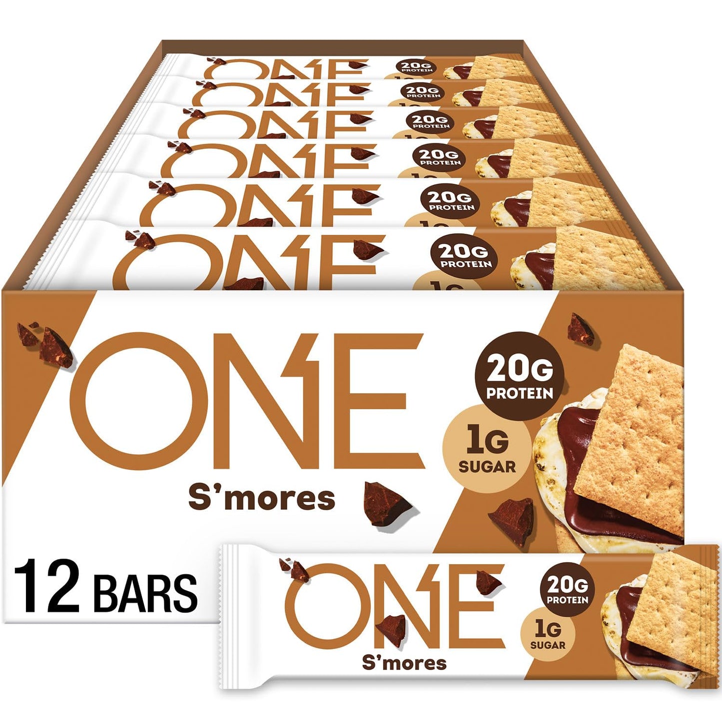 ONE 프로틴 바 — 60g (2.12 oz) × 12바
