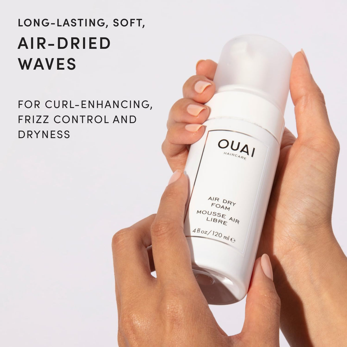 OUAI 우아이 에어 드라이 폼 - 120mL (4 fl oz)