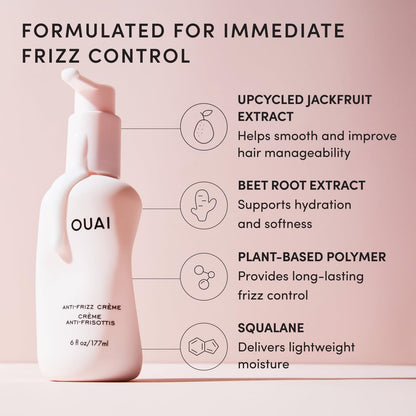 OUAI 우아이 안티 프리즈 크림 - 177mL (6 fl oz)