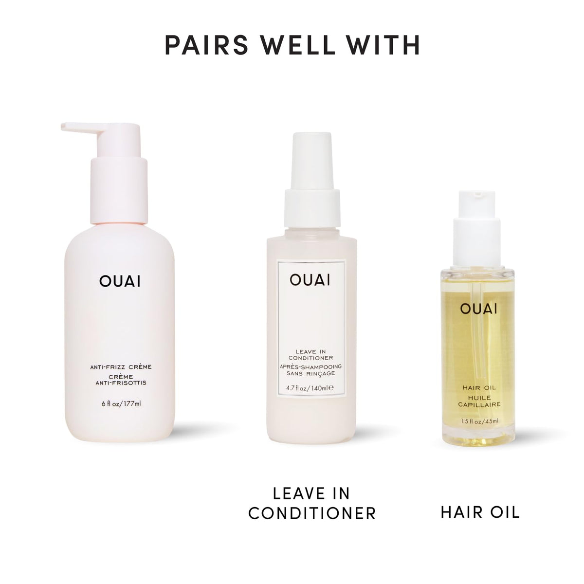 OUAI 우아이 안티 프리즈 크림 - 177mL (6 fl oz)