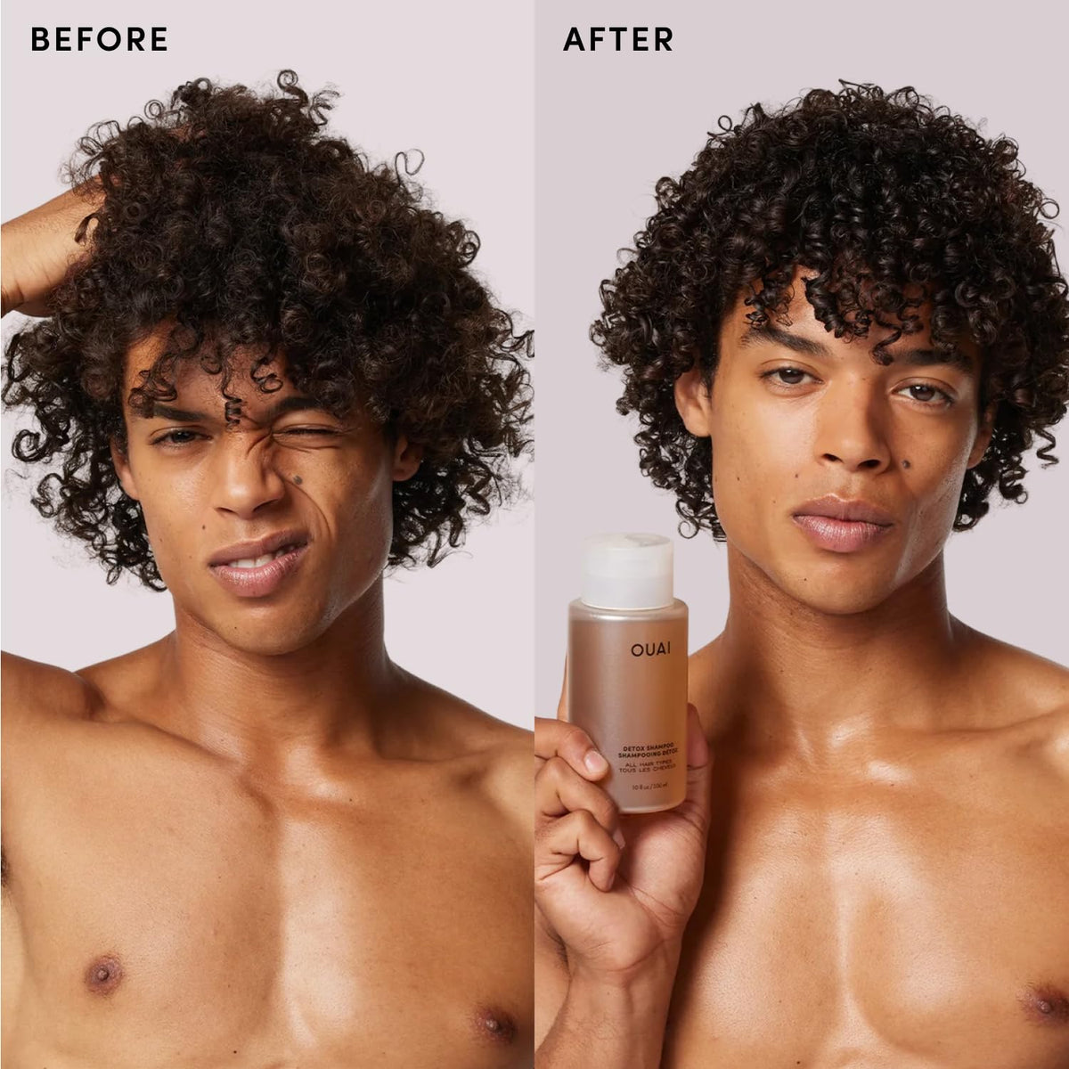 OUAI 우아이 디톡스 샴푸 - 300mL (10 fl oz)