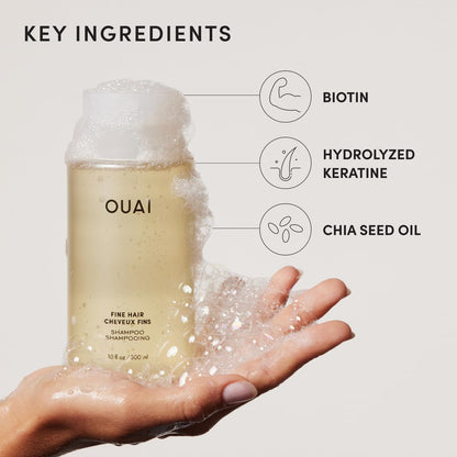 OUAI 우아이 샴푸 - 300mL (10 fl oz)
