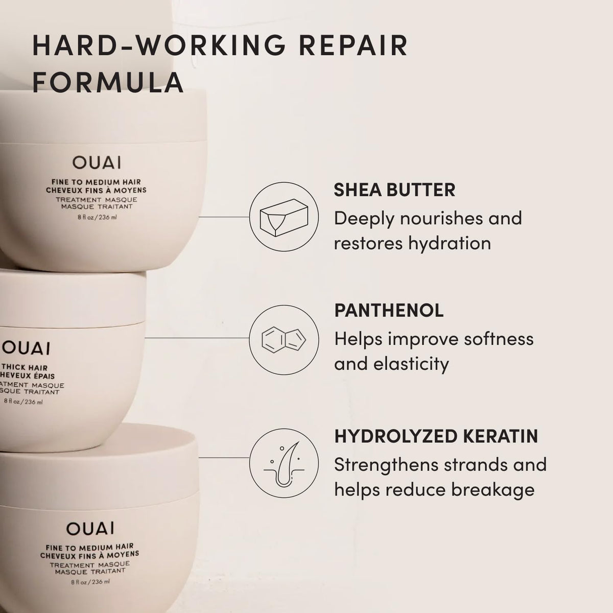 OUAI Treatment Masque - 8 fl oz (236mL)