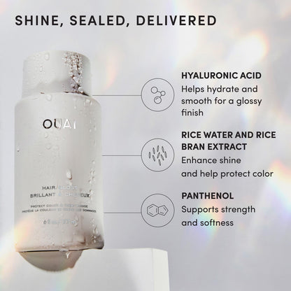 OUAI 우아이 헤어 글로스 인샤워 트리트먼트 - 177mL (6 fl oz)
