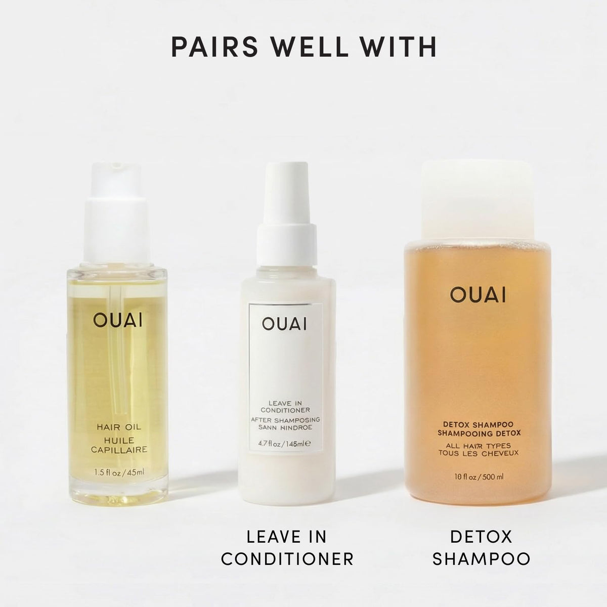 OUAI 우아이 헤어 오일 - 45mL (1.5 fl oz)
