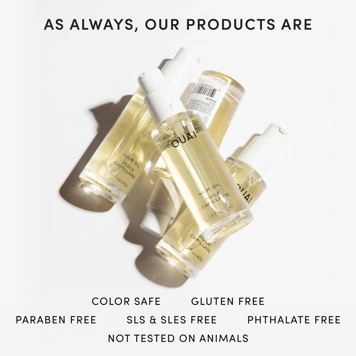 OUAI 우아이 헤어 오일 - 45mL (1.5 fl oz)