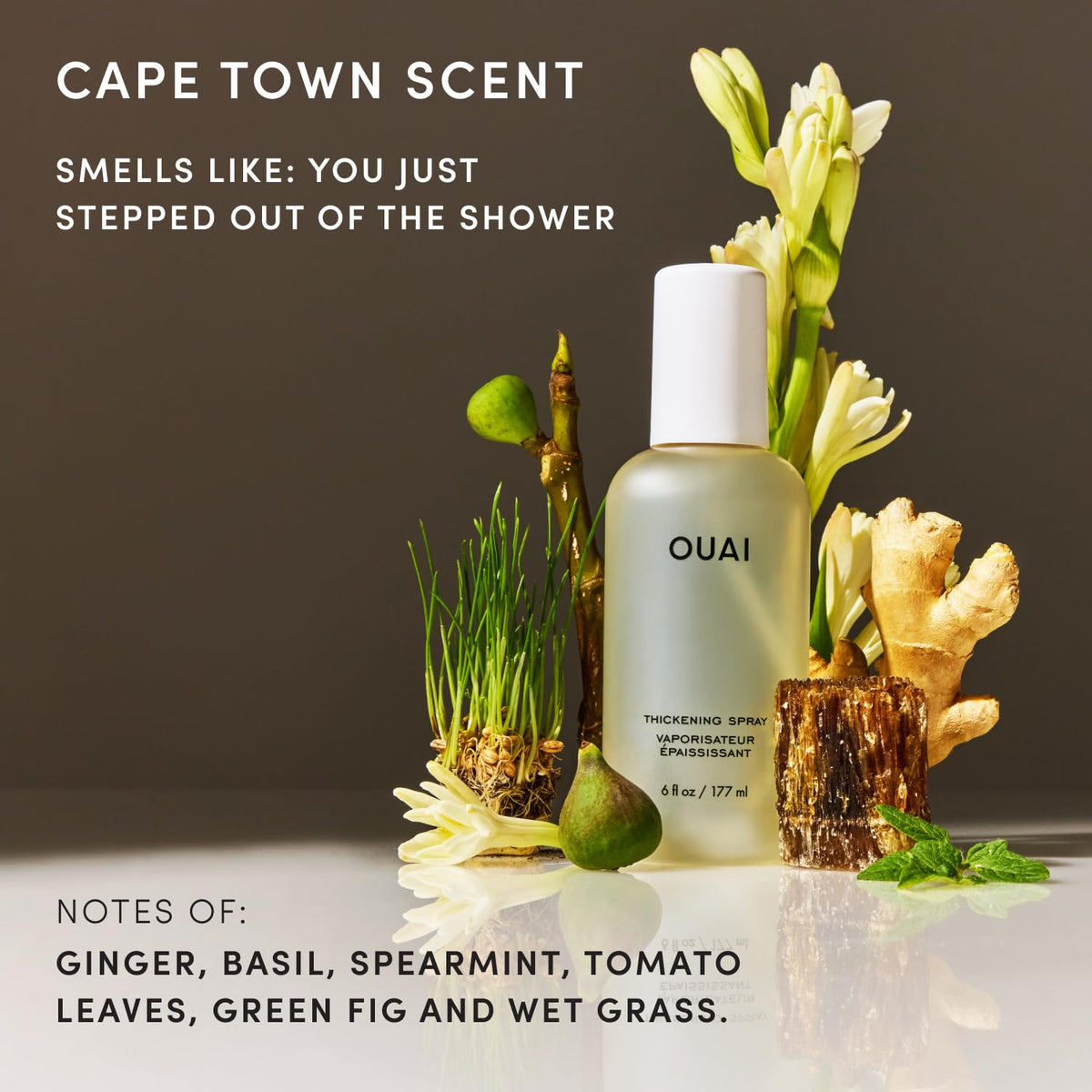 OUAI 우아이 띠크닝 스프레이 - 177mL (6 fl oz)