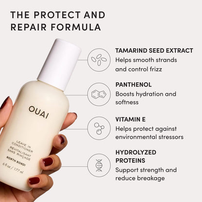 OUAI 우아이 리브인 컨디셔너 - 177mL (6 fl oz)