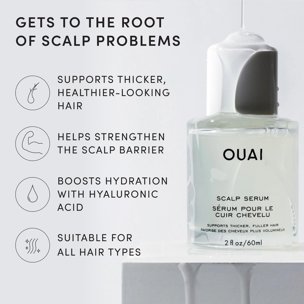 OUAI Scalp Serum - 2 fl oz (60mL)