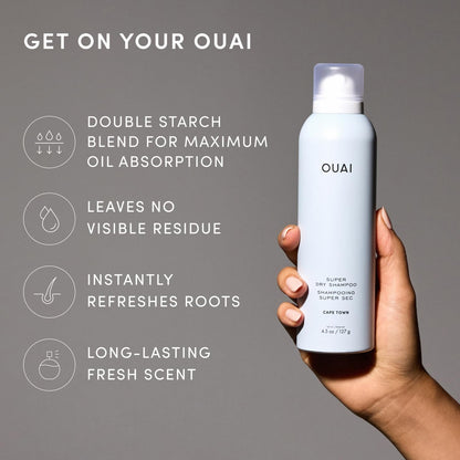 OUAI Super Dry Shampoo - 4.5 oz (127g)