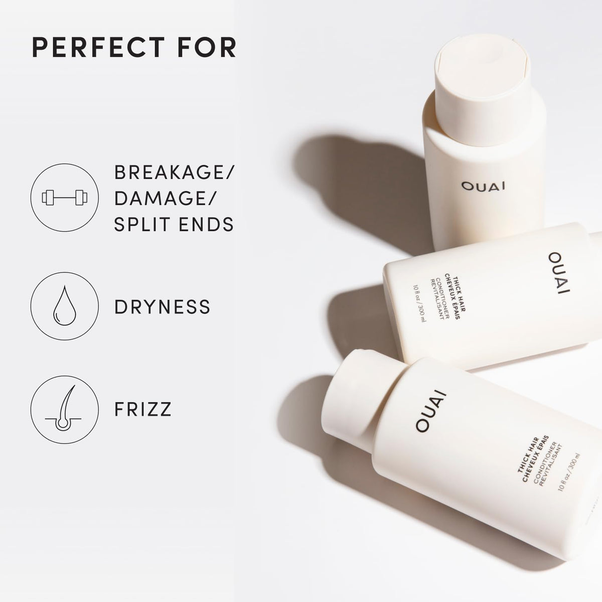 OUAI 우아이 컨디셔너 - 300mL (10 fl oz)