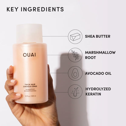 OUAI 우아이 샴푸 - 300mL (10 fl oz)