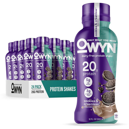 OWYN Plant Based Protein Shake — 12 fl oz (355mL) × 12 Bottles