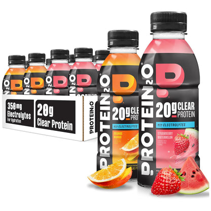 Protein2o 20g Whey Protein Infused Water — 16.9 fl oz (500mL) × 12 Bottles