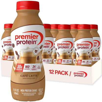 Premier Protein Shake (No Sugar) — 11.5 fl oz (340mL) × 12 Bottles