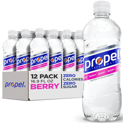 Propel Electrolyte Water — 16.9 fl oz (500mL) × 12 Bottles