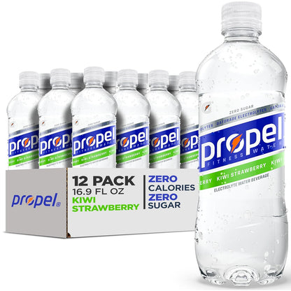 Propel Electrolyte Water — 16.9 fl oz (500mL) × 12 Bottles
