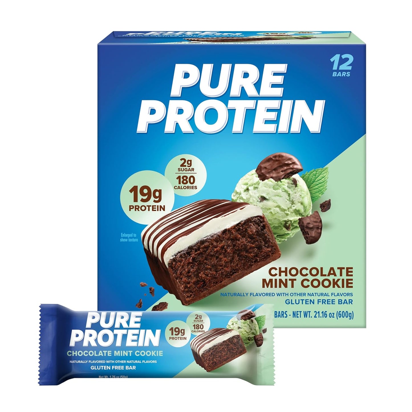 Pure Protein Bar — 1.76 oz (50g) × 12 Bars